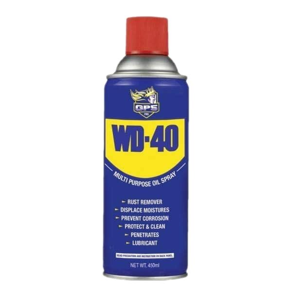 اسپری روان کننده جی پی 5 مدل wd 40 حجم 450 میلی لیتر بسته 10 عددی